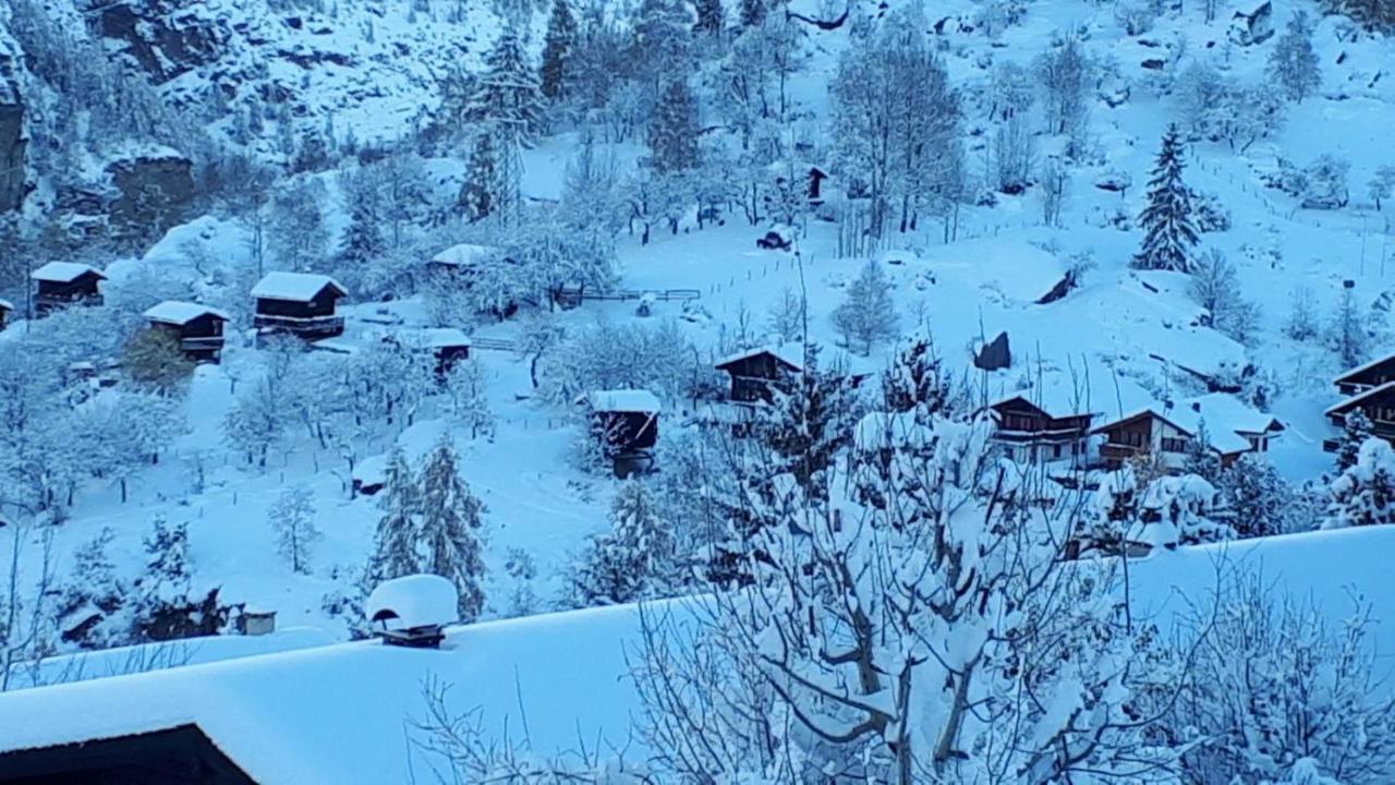 Chalet Sven & Marc Graechen, Niedergraechen Vallis 셍트니클라우스 외부 사진