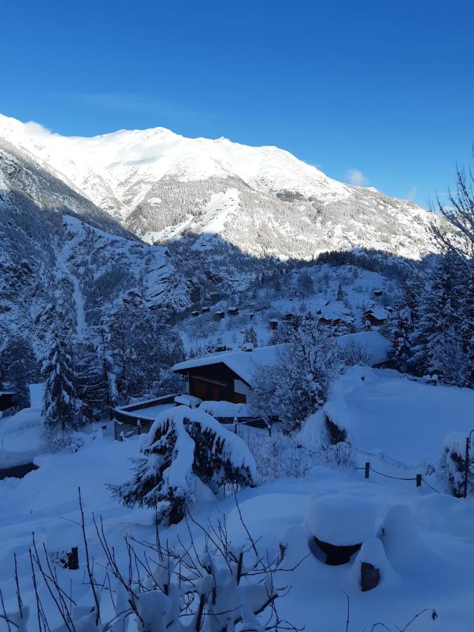 Chalet Sven & Marc Graechen, Niedergraechen Vallis 셍트니클라우스 외부 사진